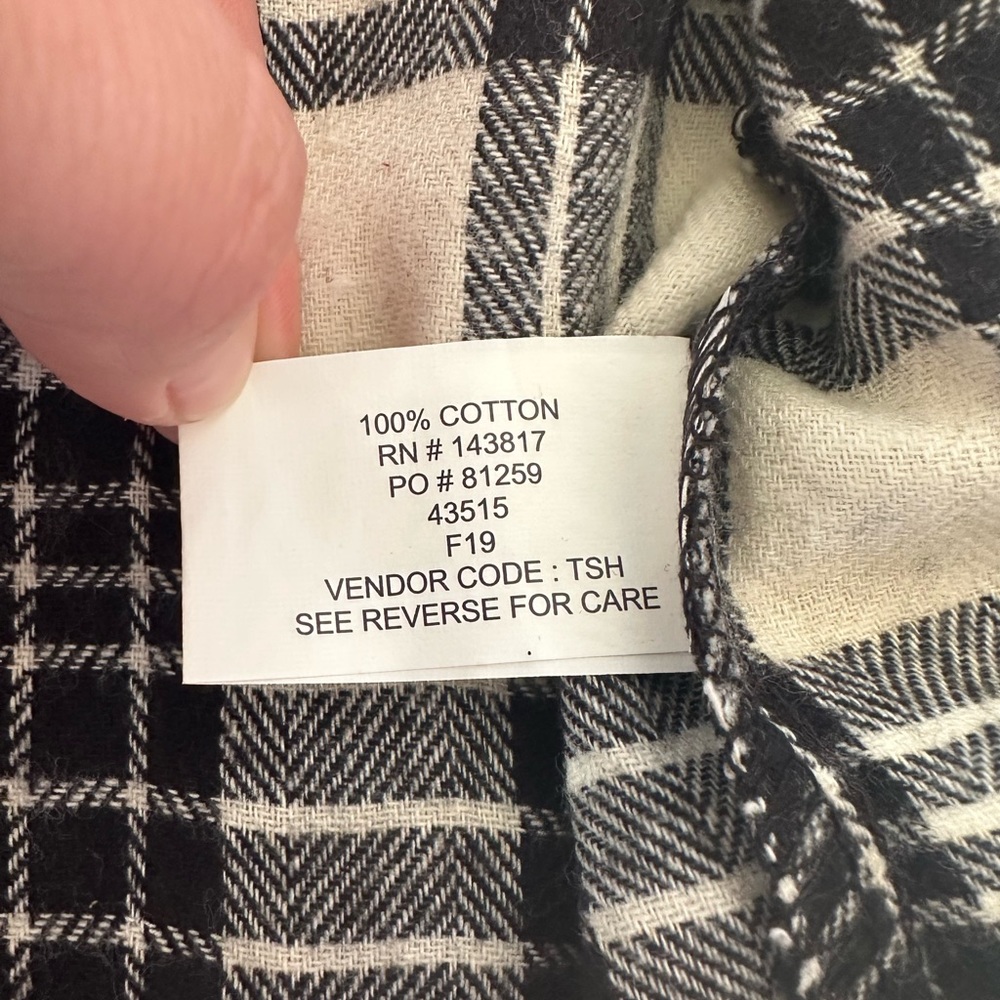 Rustic Ridge flannel Size Medium - Picture 6 of 6